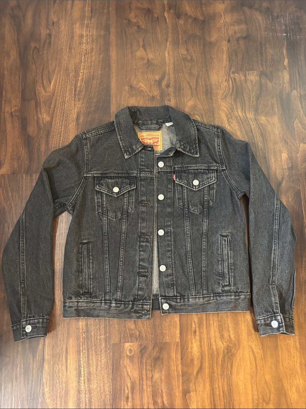 Women’s Levis Black Jean Jacket